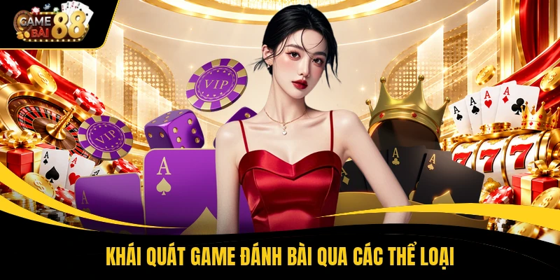 Khái quát game đánh bài qua các thể loại