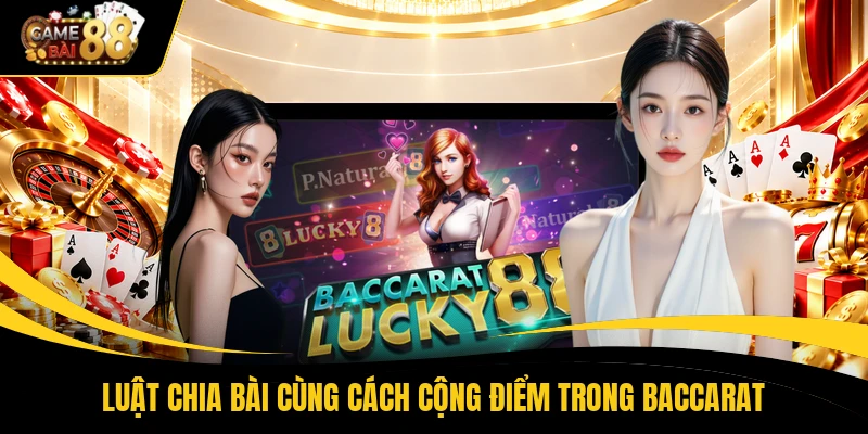 Luật chia bài cùng cách cộng điểm trong baccarat